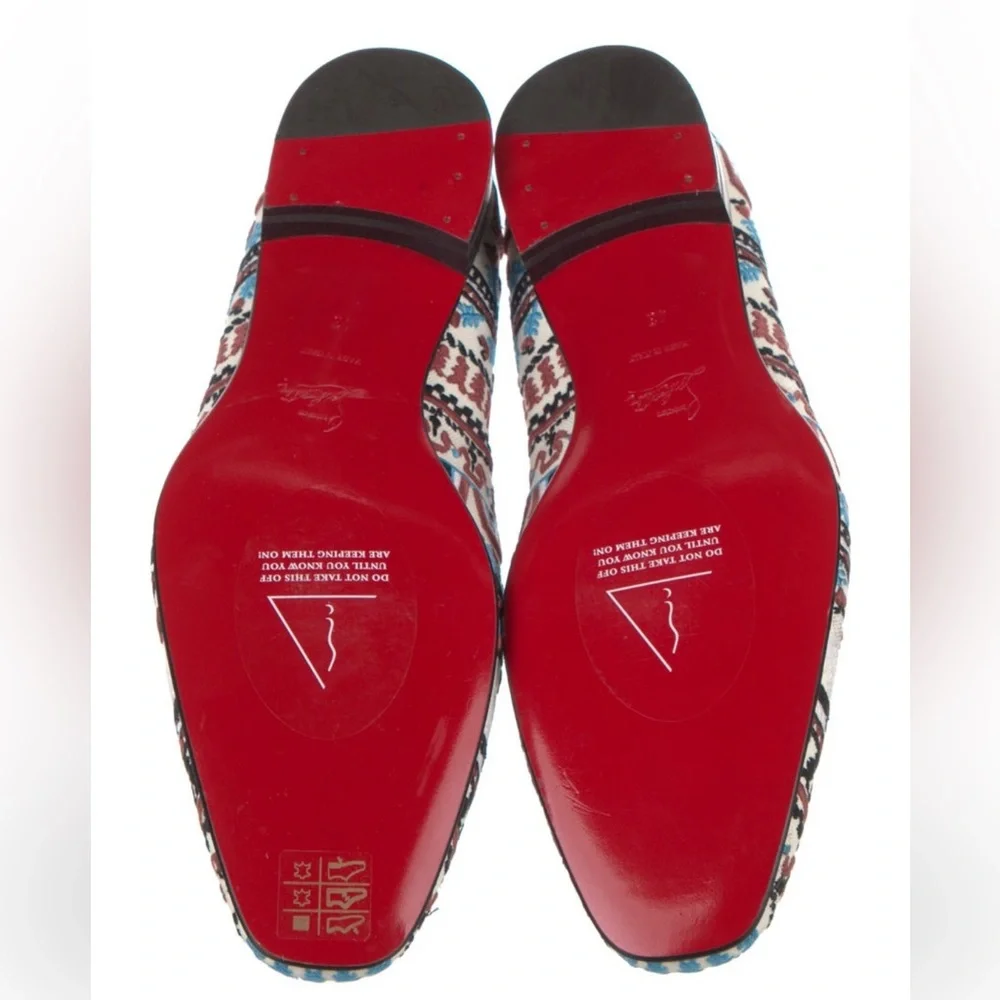 Christian Louboutin Printed Loafers - Picture 6 of 6
